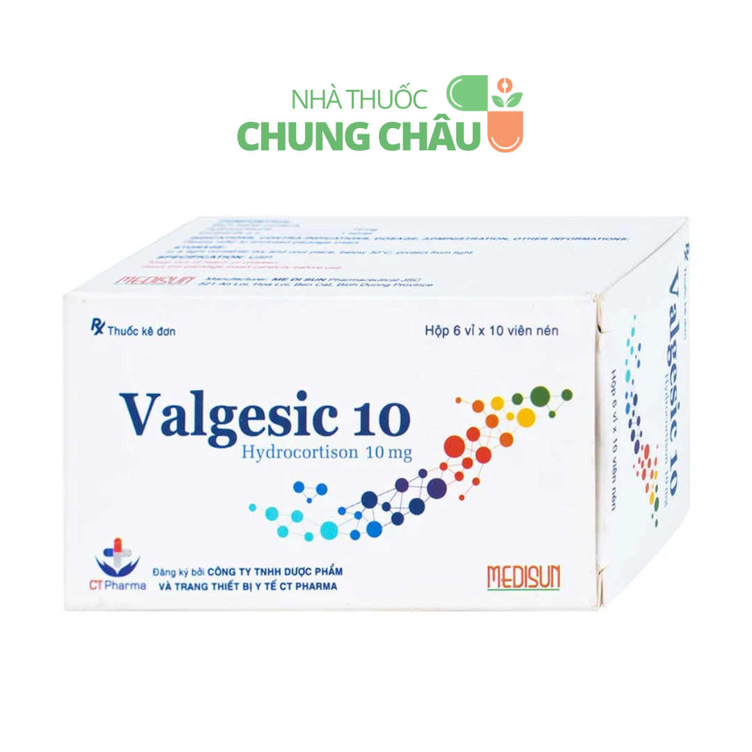 Valgesic 10 ct pharma